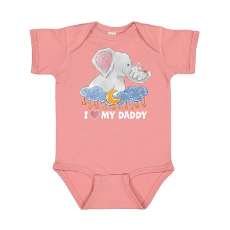 Inktastic I Love My Daddy Cute Elephants with Moon and Stars Gift Baby Boy or Baby Girl Bodysuit
Inktastic I Love My Daddy Cute Elephants with Moon and Stars Gift Baby Boy or Baby Girl Bodysuit
