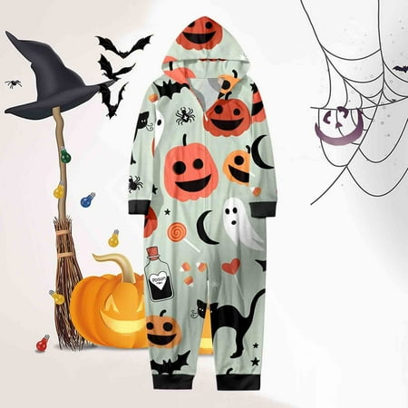 GHSuoui Children Kids Happy Halloween Sets Printed Hooded Zipper Jumpsuit Family Outfit
GHSuoui Children Kids Happy Halloween Sets Printed Hooded Zipper Jumpsuit Family Outfit