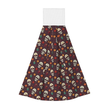 Jgfou Skull colorful flower Print Coral Fleece Microfiber Hanging Hand Towel Soft Premium Dishcloths Multi-Purpose Dust and Stain Removal Cleaning Supplies
Jgfou Skull colorful flower Print Coral Fleece Microfiber Hanging Hand Towel Soft Premium Dishcloths Multi-Purpose Dust and Stain Removal Cleaning Supplies