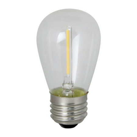 Filaments: ELV Dimming 0.7W LED S14 2700K FILAMENT LED Bulb Pack of 24