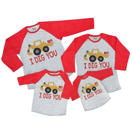 7 ate 9 Apparel Valentine s Day Shirts - I Dig You Construction Truck Red Shirt 18 Months
7 ate 9 Apparel Valentine s Day Shirts - I Dig You Construction Truck Red Shirt 18 Months