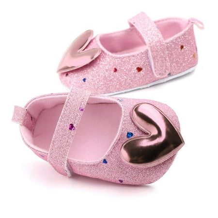 Shoes Baby Heart Shaped Girls Shoes Soft Soled Princess Indoor Walking Baby Shoes Pink 12
Shoes Baby Heart Shaped Girls Shoes Soft Soled Princess Indoor Walking Baby Shoes Pink 12
