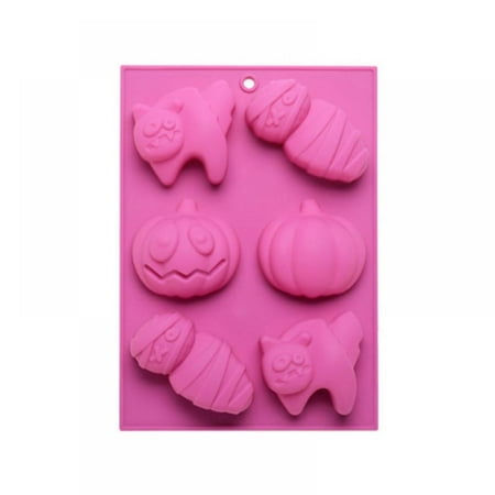 Halloween Mold Silicone Dessert Mold Pumpkin Ghost Bat Skull Shape Mold Halloween DIY Dough Fondant Chocolate Candy Pudding Baking Mold
Halloween Mold Silicone Dessert Mold Pumpkin Ghost Bat Skull Shape Mold Halloween DIY Dough Fondant Chocolate Candy Pudding Baking Mold