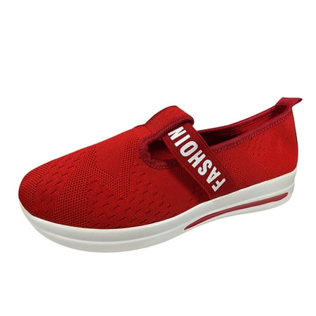 HGWXX7 Ladies Fashion Solid Color Mesh Breathable Wedge Platform Casual Shoes Fall Shoes
HGWXX7 Ladies Fashion Solid Color Mesh Breathable Wedge Platform Casual Shoes Fall Shoes