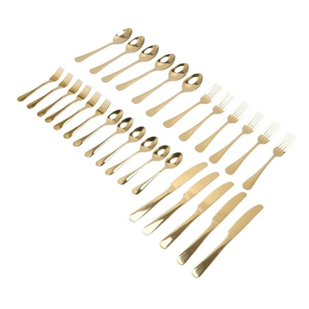 Stainless Steel Spoons And Forks Set 30 Piece Dinnerware Set Rust Proof Easy Mirror Finish For Camping
Stainless Steel Spoons And Forks Set 30 Piece Dinnerware Set Rust Proof Easy Mirror Finish For Camping
