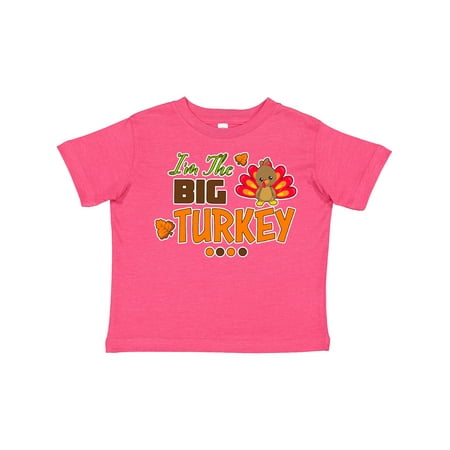 Inktastic Thanksgiving Im the Big Turkey Gift Toddler Boy or Toddler Girl T-Shirt
Inktastic Thanksgiving Im the Big Turkey Gift Toddler Boy or Toddler Girl T-Shirt