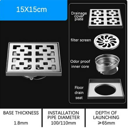 SUKIY All-Copper Floor Drain: Efficient Durable And Stylish - Upgrade Your Bathroom
SUKIY All-Copper Floor Drain: Efficient Durable And Stylish - Upgrade Your Bathroom