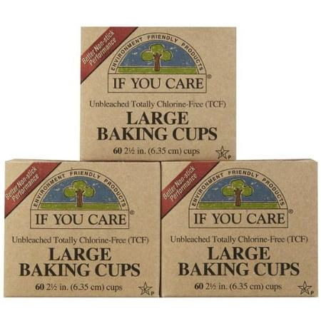 If You Care Unbleached Large Baking Cups 60 ct 3 pk