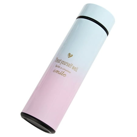 500ML Intelligent Water Bottle Stainless Steel Smart Water Bottle for Travel Home Office School (Gradient Green)
500ML Intelligent Water Bottle Stainless Steel Smart Water Bottle for Travel Home Office School (Gradient Green)