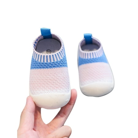 Eloshman Girls Crib Shoes Slip On Sneakers Breathable Walking Shoe Gym Lightweight Comfort Trainers Anti-Slip Flats Blue Pink 6C
Eloshman Girls Crib Shoes Slip On Sneakers Breathable Walking Shoe Gym Lightweight Comfort Trainers Anti-Slip Flats Blue Pink 6C