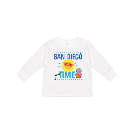 Inktastic San Diego Vacation Cute Beach Gift Toddler Boy or Toddler Girl Long Sleeve T-Shirt
Inktastic San Diego Vacation Cute Beach Gift Toddler Boy or Toddler Girl Long Sleeve T-Shirt