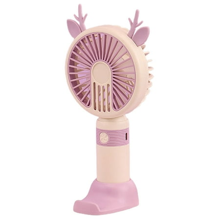 YIMIAO 1 Set Handheld Fan 2 Gear Speeds Light Effect Low Noise Rechargeable 250mAh Phone Holder Function Pocket Fan Travel Supply
YIMIAO 1 Set Handheld Fan 2 Gear Speeds Light Effect Low Noise Rechargeable 250mAh Phone Holder Function Pocket Fan Travel Supply
