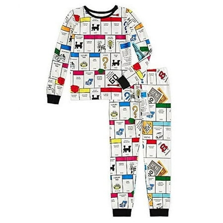 BedHead - L/S Crew Neck Jogger PJ Set - Gameboard - Medium