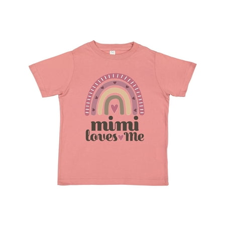 Inktastic Mimi Loves Me Grandchild Rainbow Gift Toddler Toddler Girl T-Shirt
Inktastic Mimi Loves Me Grandchild Rainbow Gift Toddler Toddler Girl T-Shirt