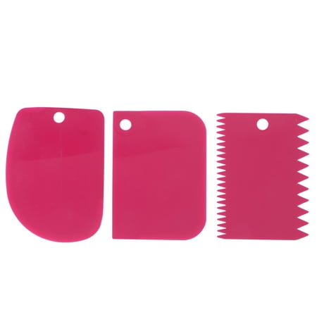 3pcs Dough Bowl Scrapers 2 Sided Comb Kitchen Gadgets Curved Flat Flexible Scrapers for Food Processor Bowl Kitchen Bowl Scraping Baking Bread Dough Cake (Rosy)
3pcs Dough Bowl Scrapers 2 Sided Comb Kitchen Gadgets Curved Flat Flexible Scrapers for Food Processor Bowl Kitchen Bowl Scraping Baking Bread Dough Cake (Rosy)