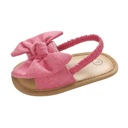 Mioliknya Toddlers Kids Back Strap Slippers with Decorative Cute Bow Stitching Shoes
Mioliknya Toddlers Kids Back Strap Slippers with Decorative Cute Bow Stitching Shoes