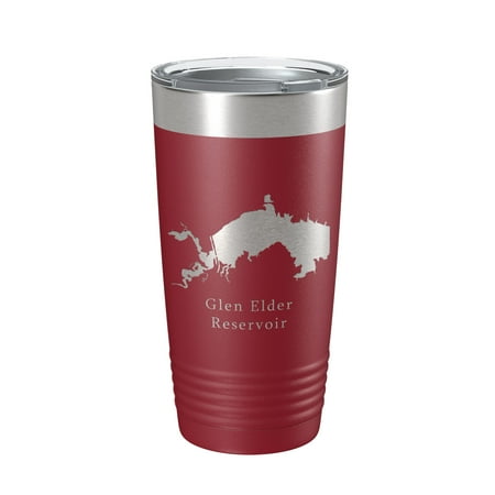 Glen Elder Reservoir Tumbler Lake Map Travel Mug Insulated Laser Engraved Coffee Cup Kansas 20 oz Maroon
Glen Elder Reservoir Tumbler Lake Map Travel Mug Insulated Laser Engraved Coffee Cup Kansas 20 oz Maroon