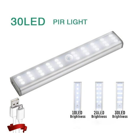 Homelife Motion Sensor LED Closet Lights 30-LED Bars Under Cabinet Lighting Wireless Rechargeable Led Strip Lights Stick On Lights Magnetic Safe Light Indoor for Closet Kitchen Stairway
Homelife Motion Sensor LED Closet Lights 30-LED Bars Under Cabinet Lighting Wireless Rechargeable Led Strip Lights Stick On Lights Magnetic Safe Light Indoor for Closet Kitchen Stairway