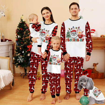 SIENTICE Personalized Family Christmas - Christmas Lounge Pajamas | Matching Christmas Pajamas Sets for Mom and Dad Baby Pajamas/Pet-M
SIENTICE Personalized Family Christmas - Christmas Lounge Pajamas | Matching Christmas Pajamas Sets for Mom and Dad Baby Pajamas/Pet-M