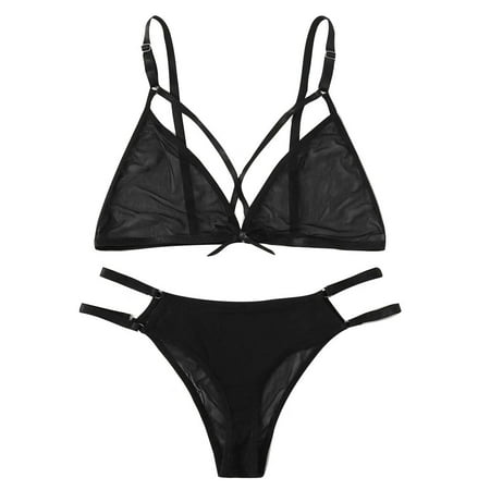 Intimates Sexy Lingerie Lace G-string Thong Underwear Sleepwear New Fashion Polyester no underwire sports bra Black
Intimates Sexy Lingerie Lace G-string Thong Underwear Sleepwear New Fashion Polyester no underwire sports bra Black
