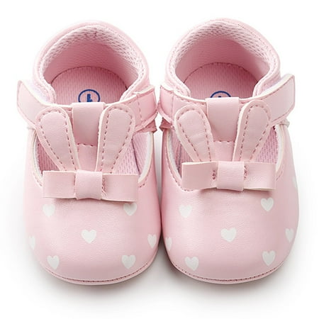 Girls Baby PU Leather Mary Jane Shoes Love Heart Rabbit Ear Princess Anti-slip for Infant Toddler First Flats Crib Shoes
Girls Baby PU Leather Mary Jane Shoes Love Heart Rabbit Ear Princess Anti-slip for Infant Toddler First Flats Crib Shoes