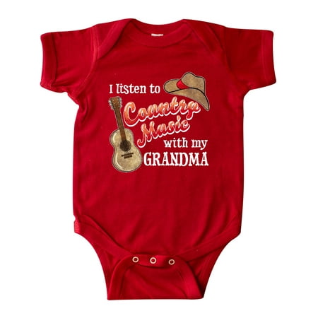Inktastic I Listen to Country Music with my Grandma Guitar and Hat Gift Baby Boy or Baby Girl Bodysuit
Inktastic I Listen to Country Music with my Grandma Guitar and Hat Gift Baby Boy or Baby Girl Bodysuit