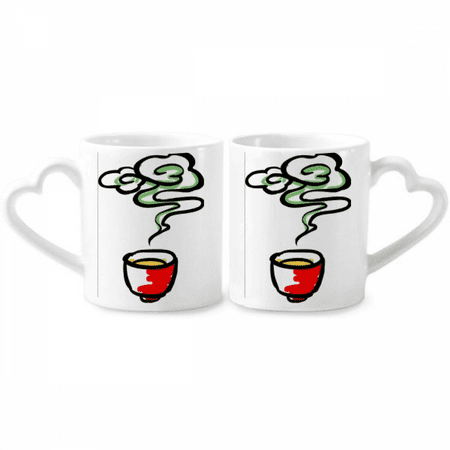 China Chinese Tea cup Traditional Pattern Couple Porcelain Mug Set Cerac Lover Cup Heart Handle
China Chinese Tea cup Traditional Pattern Couple Porcelain Mug Set Cerac Lover Cup Heart Handle