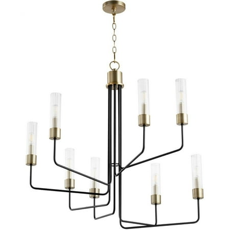 Quorum Lighting - Eight Light Chandelier - Chandelier - Helix - 8 Light