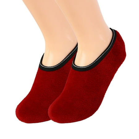 Chaoren Floor Socks 1 Pair Foot Protection Rough Sole Trendy Anti-skid One Size Winter Socks