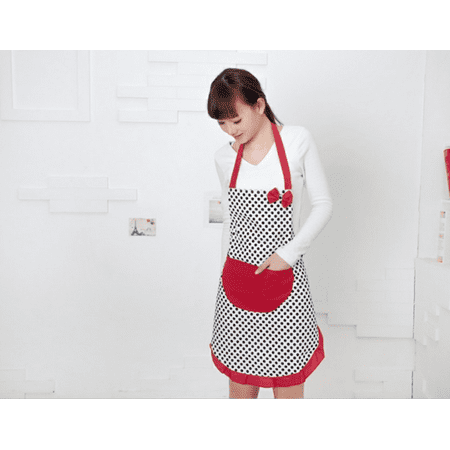 LSFYSZD Women Cooking Apron Polka Dot Printed Bow Ruffle Hem Back Straps Tie Kitchen Apron with Front Big Pocket
LSFYSZD Women Cooking Apron Polka Dot Printed Bow Ruffle Hem Back Straps Tie Kitchen Apron with Front Big Pocket