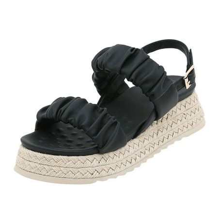 Larisalt Sandals For Women Women s Elastic Ankle Strap Flat Sandals Summer Dressy Shoes Cute Strappy Gladiator Sandals Black
Larisalt Sandals For Women Women s Elastic Ankle Strap Flat Sandals Summer Dressy Shoes Cute Strappy Gladiator Sandals Black