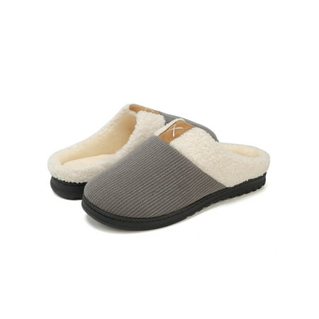 SIMANLAN Ladies Lightweight Home Shoe Casual Memory Foam Clog Slippers Bedroom Anti-Slip Slip On House Shoes Striped Gray 7-7.5
SIMANLAN Ladies Lightweight Home Shoe Casual Memory Foam Clog Slippers Bedroom Anti-Slip Slip On House Shoes Striped Gray 7-7.5