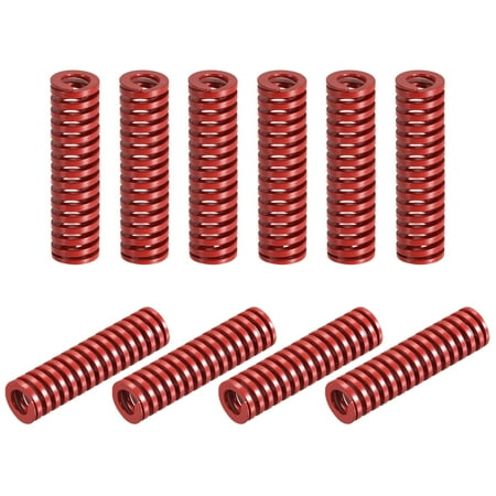 Die Spring 10 Pack 16mm OD 55mm Long Spiral Stamping Medium Load Die Springs Red
Die Spring 10 Pack 16mm OD 55mm Long Spiral Stamping Medium Load Die Springs Red
