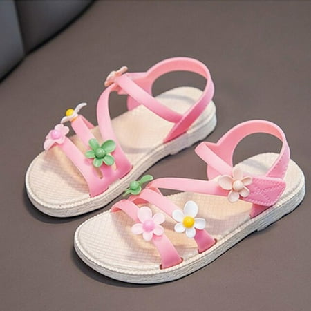 Summer Little Girls Sandals 2021 New Flower Simple Cute Pink Green Children Sandals Toddler Baby Soft Casual School Girl Shoes
Summer Little Girls Sandals 2021 New Flower Simple Cute Pink Green Children Sandals Toddler Baby Soft Casual School Girl Shoes