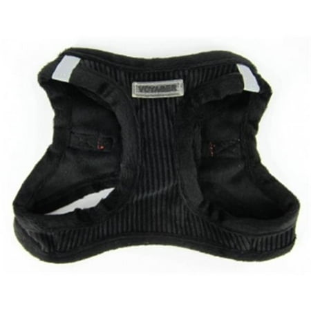 Best Pet Supplies 206-BKXL Corduroy Harness - Black
