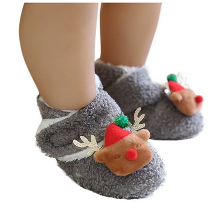 TALKVE Christmas Girls Christmas Indoor Soft-Soled Princess Shoes Baby Walking Shoes
TALKVE Christmas Girls Christmas Indoor Soft-Soled Princess Shoes Baby Walking Shoes
