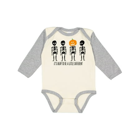 Inktastic It s Okay to be a Little Different Skeletons and Pumpkins Gift Baby Boy or Baby Girl Long Sleeve Bodysuit
Inktastic It s Okay to be a Little Different Skeletons and Pumpkins Gift Baby Boy or Baby Girl Long Sleeve Bodysuit