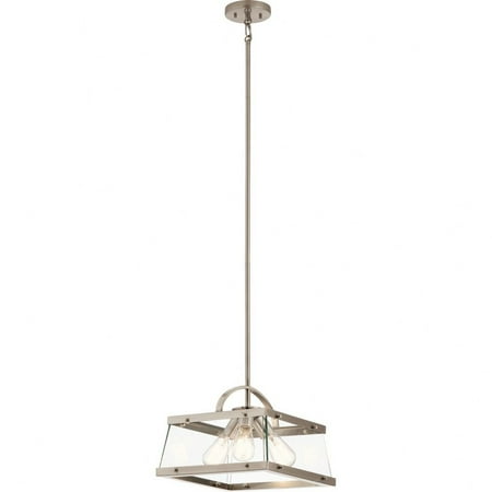 3 Light Industrial Contemporary Square Shade Pendant Light Fixture with Clear Glass-Classic Pewter Finish Bailey Street Home 147-Bel-4187497
3 Light Industrial Contemporary Square Shade Pendant Light Fixture with Clear Glass-Classic Pewter Finish Bailey Street Home 147-Bel-4187497