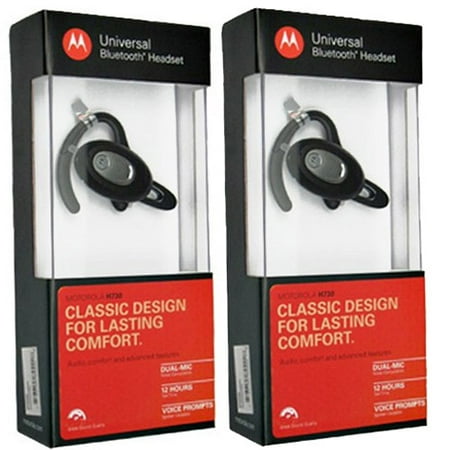 Panasonic H730 Bluetooth Headset W\/ Digitally-Enhanced Sound 2 Pack