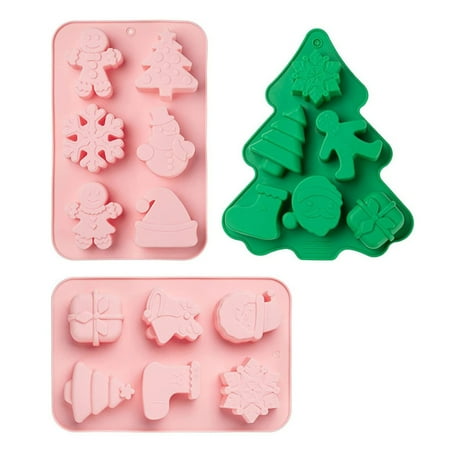 XINYTEC Silicone Mousse Mould Christmas Themed Silicone Material Pudding Molds Chocolate Mold Baking Accessories for Baking Cake
XINYTEC Silicone Mousse Mould Christmas Themed Silicone Material Pudding Molds Chocolate Mold Baking Accessories for Baking Cake
