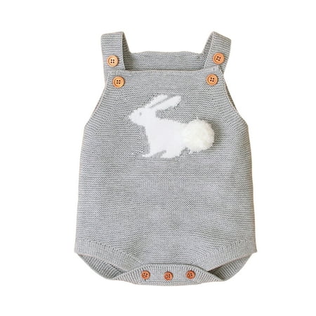 Calsunbaby Infant Baby Girls Romper Wide Strap Cartoon Rabbit Print Button Closure Cotton Romper
Calsunbaby Infant Baby Girls Romper Wide Strap Cartoon Rabbit Print Button Closure Cotton Romper