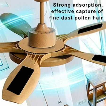 Lchentee Activated Carbon Ceiling Fan Filter 5 Pack Ceiling Fan Blade Air Purifier Pads Activated Carbon Reliable Simple Installation Air Cleaner Accessories
Lchentee Activated Carbon Ceiling Fan Filter 5 Pack Ceiling Fan Blade Air Purifier Pads Activated Carbon Reliable Simple Installation Air Cleaner Accessories