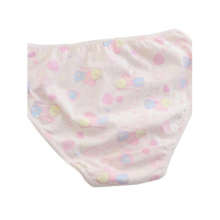 6 Pcs/Pack Toddler Girls Short Briefs