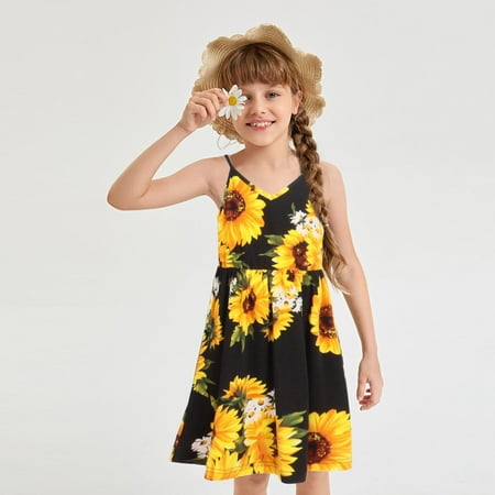 Matching Family Outfits Mommy and Me Sunflower Floral Printed Dresses Casual Pocket Tshirt Short Sleeve Matching Outfits
Matching Family Outfits Mommy and Me Sunflower Floral Printed Dresses Casual Pocket Tshirt Short Sleeve Matching Outfits