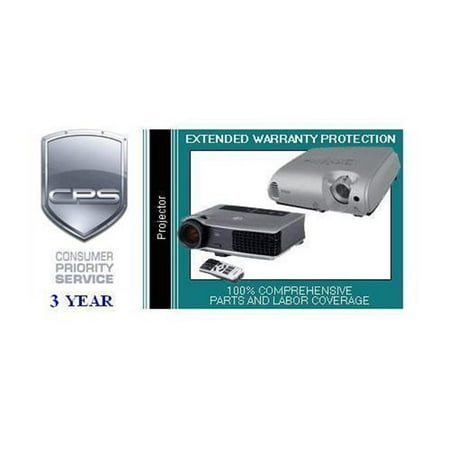 Consumer Priority Service PRJ3-750 3 Year Projector under $750. 00