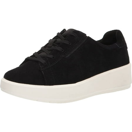 Clarks Womens Layton Lace Sneaker 9.5 Black Suede