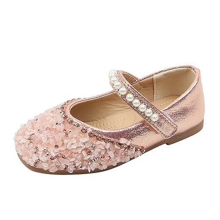 TAIAOJING Ballet Flats for Girls Sequined Children Dance Princess Shoes Pearl Leather Shoes Bottom Soft shoes
TAIAOJING Ballet Flats for Girls Sequined Children Dance Princess Shoes Pearl Leather Shoes Bottom Soft shoes