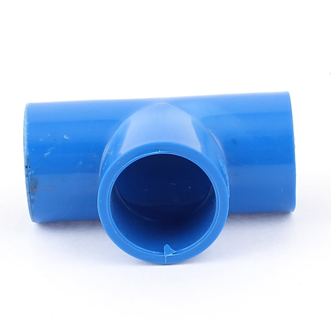 2Pcs 20mm Inner Dia UPVC T Type 3 Way Water Pipe Hose Joint Connector