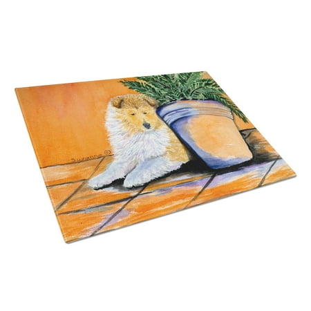 Carolines Treasures SS8667LCB Sheltie Glass Cutting Board Large 12H x 16W multicolor
Carolines Treasures SS8667LCB Sheltie Glass Cutting Board Large 12H x 16W multicolor