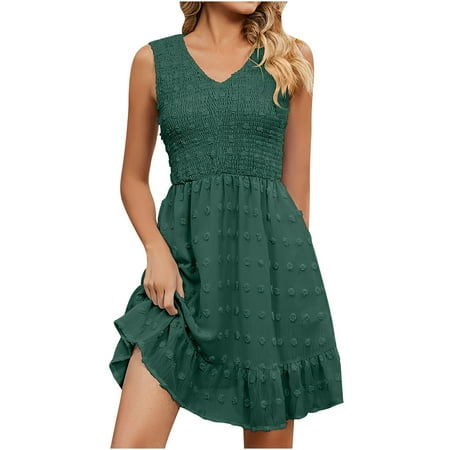 YUNAFFT Summer Dresses for Women 2023 Women s Fashion Solid Color V-neck Comfortable Loose Home Nightdress Dress Discount
YUNAFFT Summer Dresses for Women 2023 Women s Fashion Solid Color V-neck Comfortable Loose Home Nightdress Dress Discount